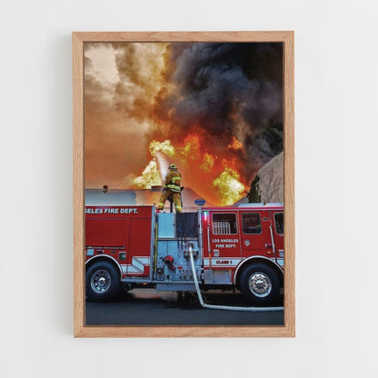 Fire Truck Poster