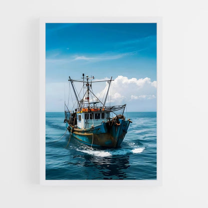 fishing-boat-2 cadre Blanc