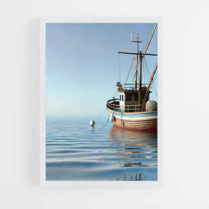 fishing-boat-4 cadre Blanc