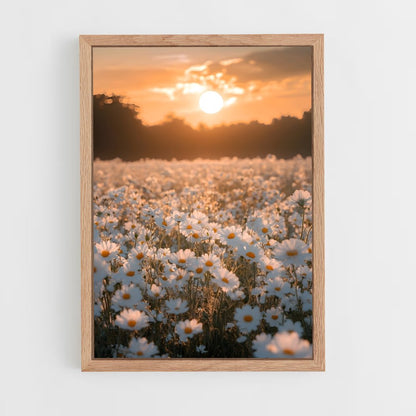 flower-10 cadre Bois clair
