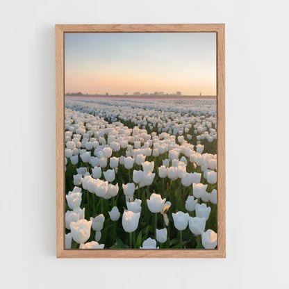 flower-13 cadre Bois clair