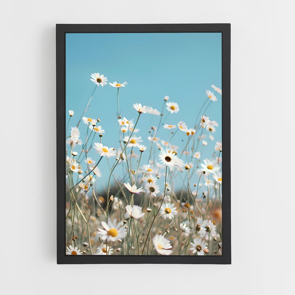 flower-3 cadre Noir