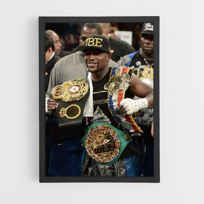 Poster Floyd Mayweather Belt