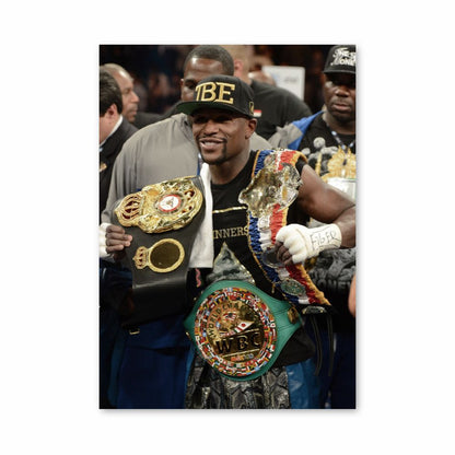 Poster Floyd Mayweather Belt