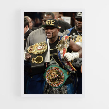 Poster Floyd Mayweather Belt