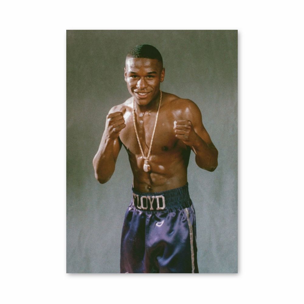 Young Floyd Mayweather Poster