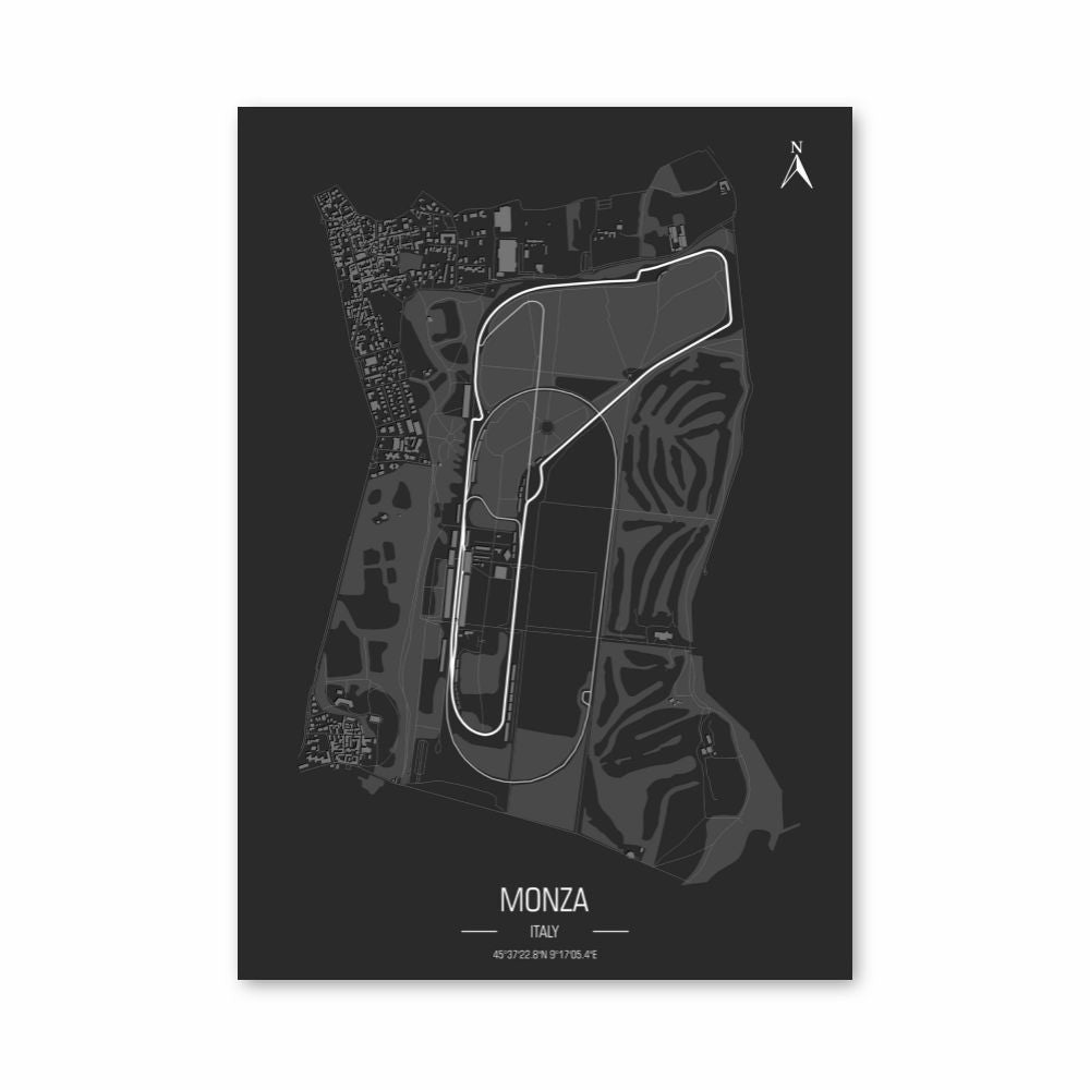 Poster Monza Circuit