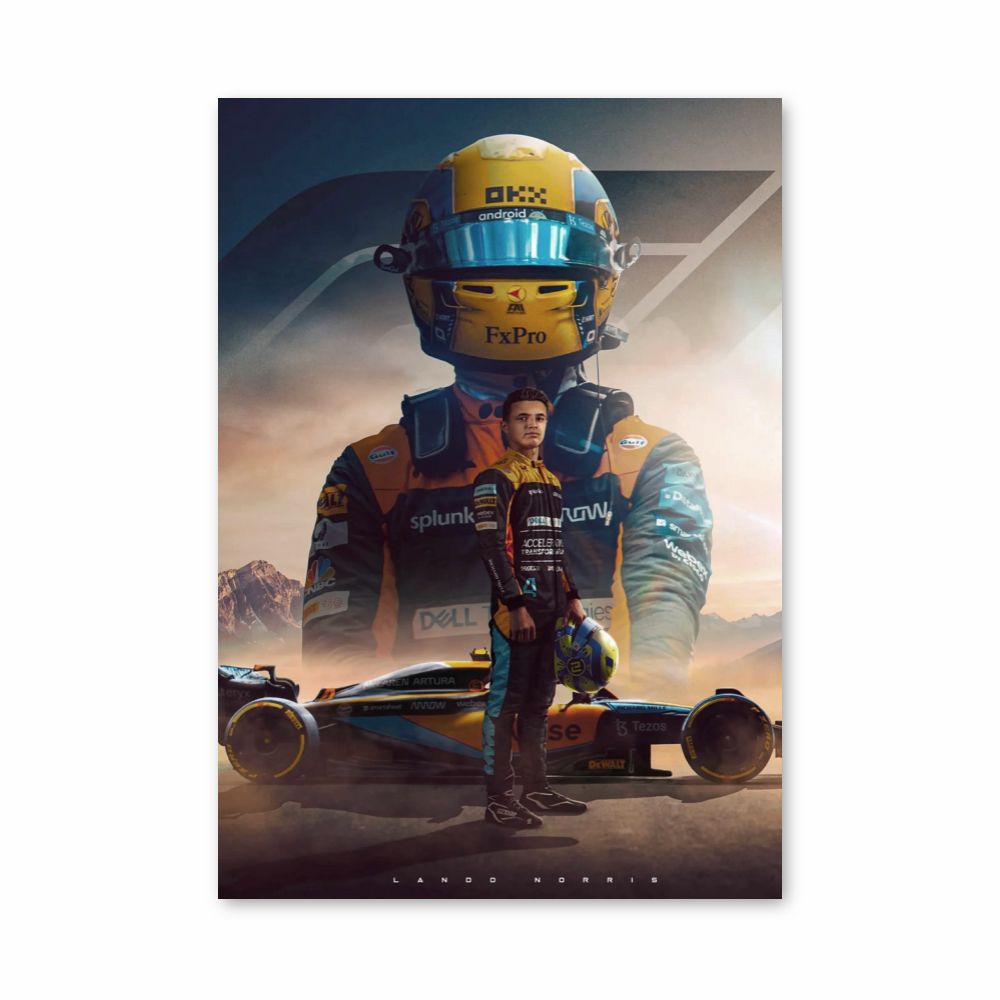 Poster Lando Norris