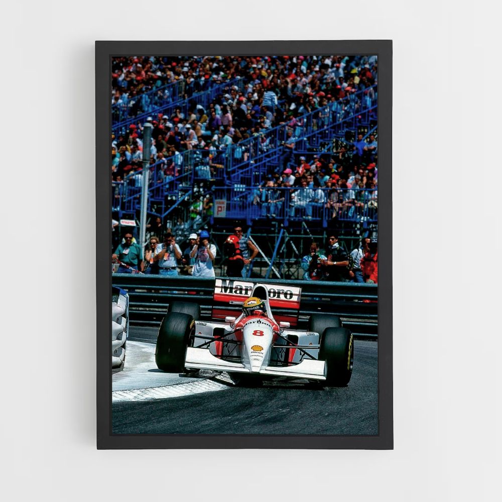 Poster Ayrton Senna Chicane