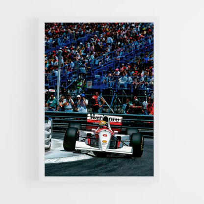 Poster Ayrton Senna Chicane