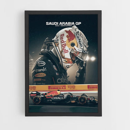 Poster Verstappen GP Arab