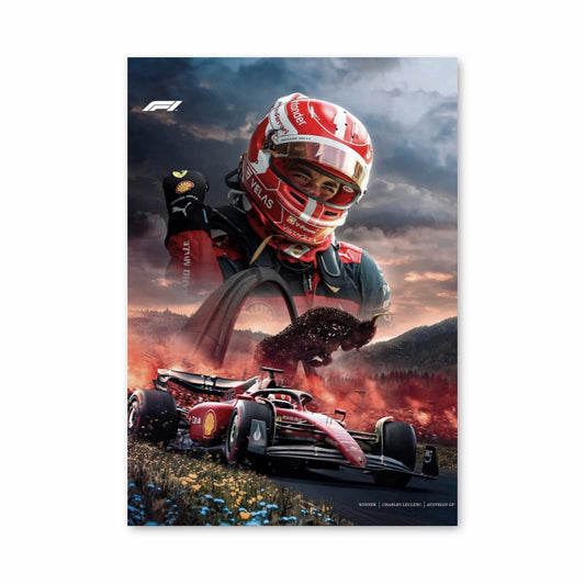 Affiche Charles Leclerc