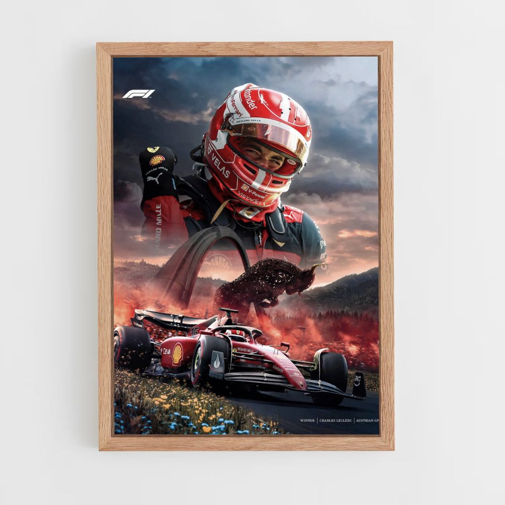 Poster Charles Leclerc