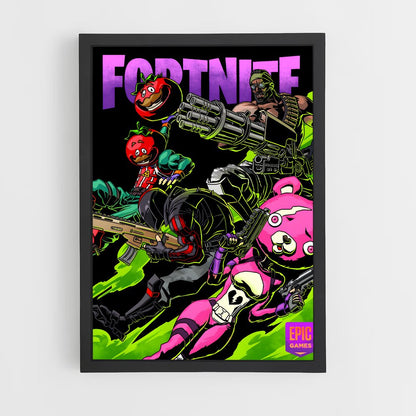 fortnite-10 cadre Noir
