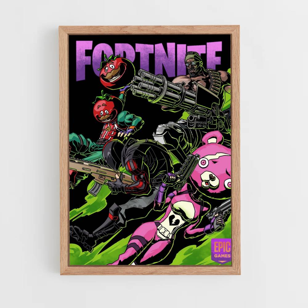 Dark Fortnite Poster