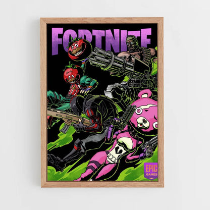 Dark Fortnite Poster