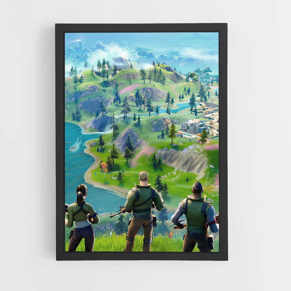 Fortnite Team Poster