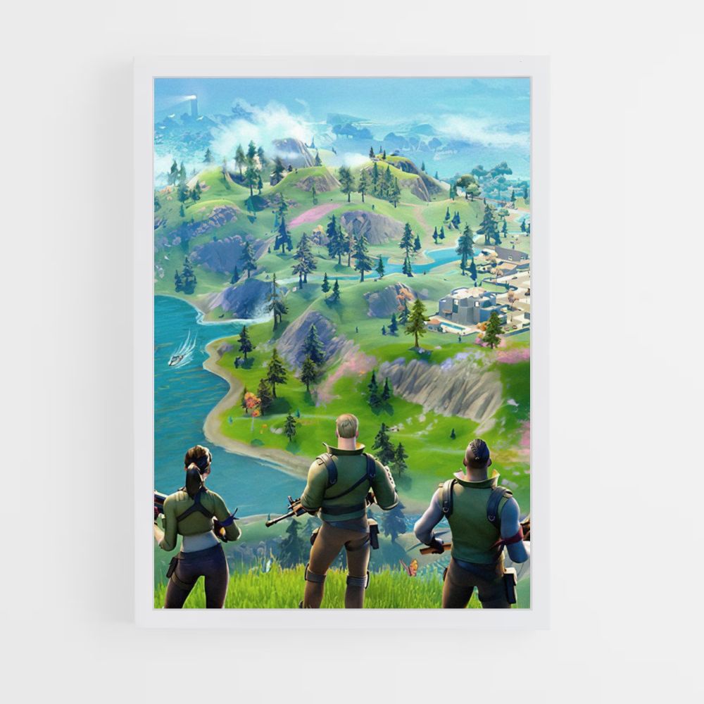 Fortnite Team Poster