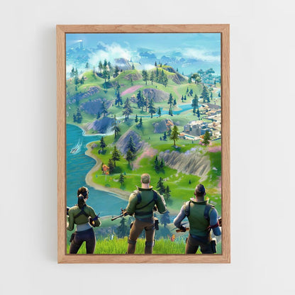 Fortnite Team Poster