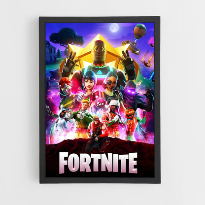 fortnite-4 cadre Noir