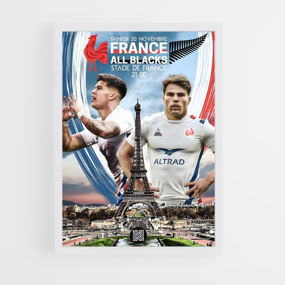 france-rugby-2 cadre Blanc