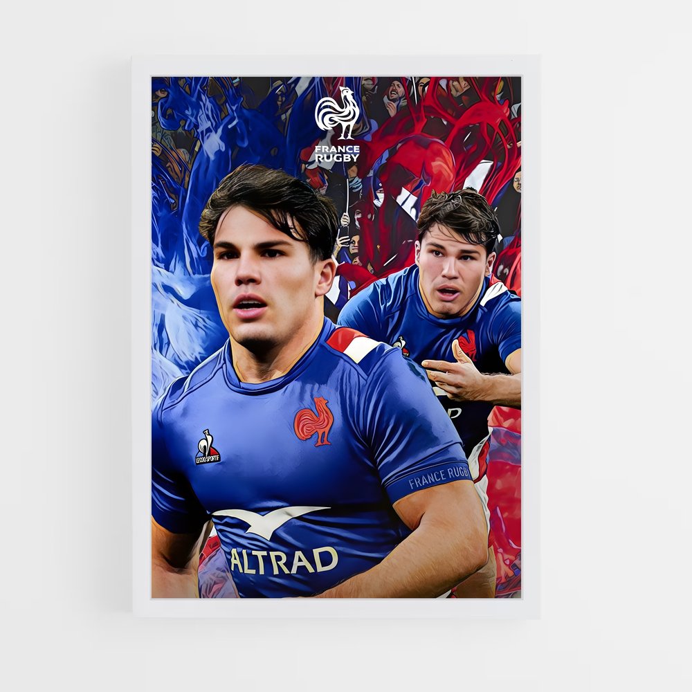 france-rugby-6 cadre Blanc