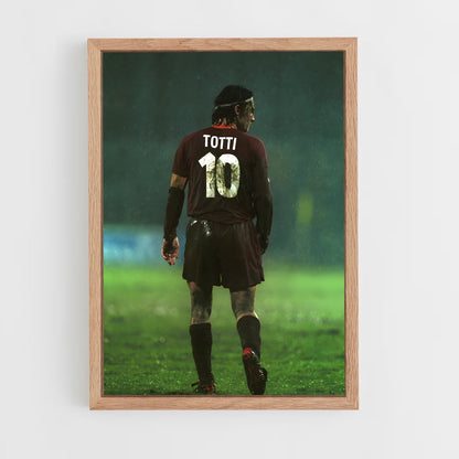 francesco-totti-7 cadre Bois clair