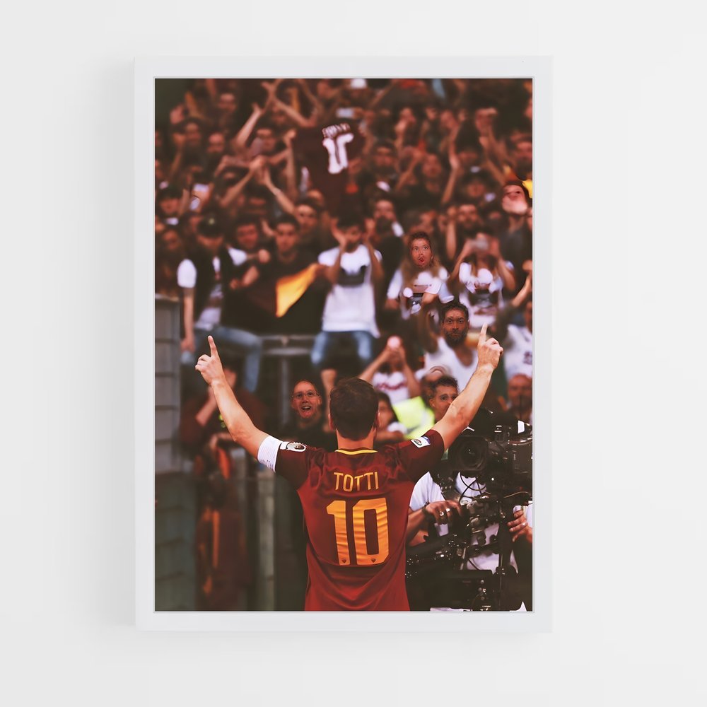 francesco-totti-9 cadre Blanc