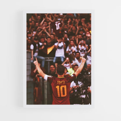 francesco-totti-9 cadre Blanc