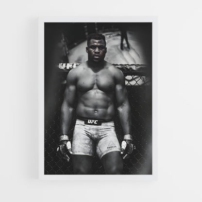 francis-ngannou-12 cadre Blanc