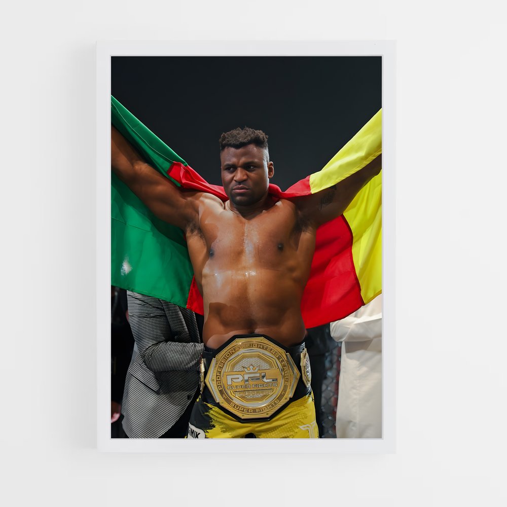 francis-ngannou-2 cadre Blanc