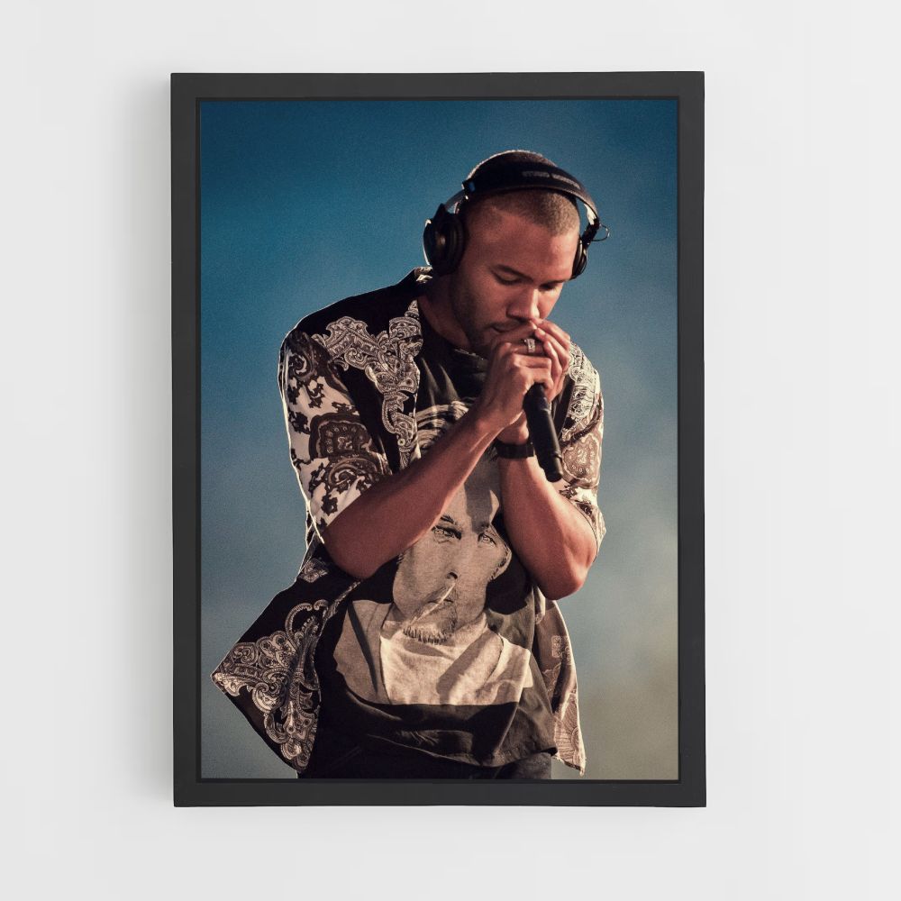 Frank Ocean Blue Poster