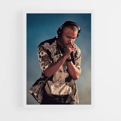 Frank Ocean Blue Poster