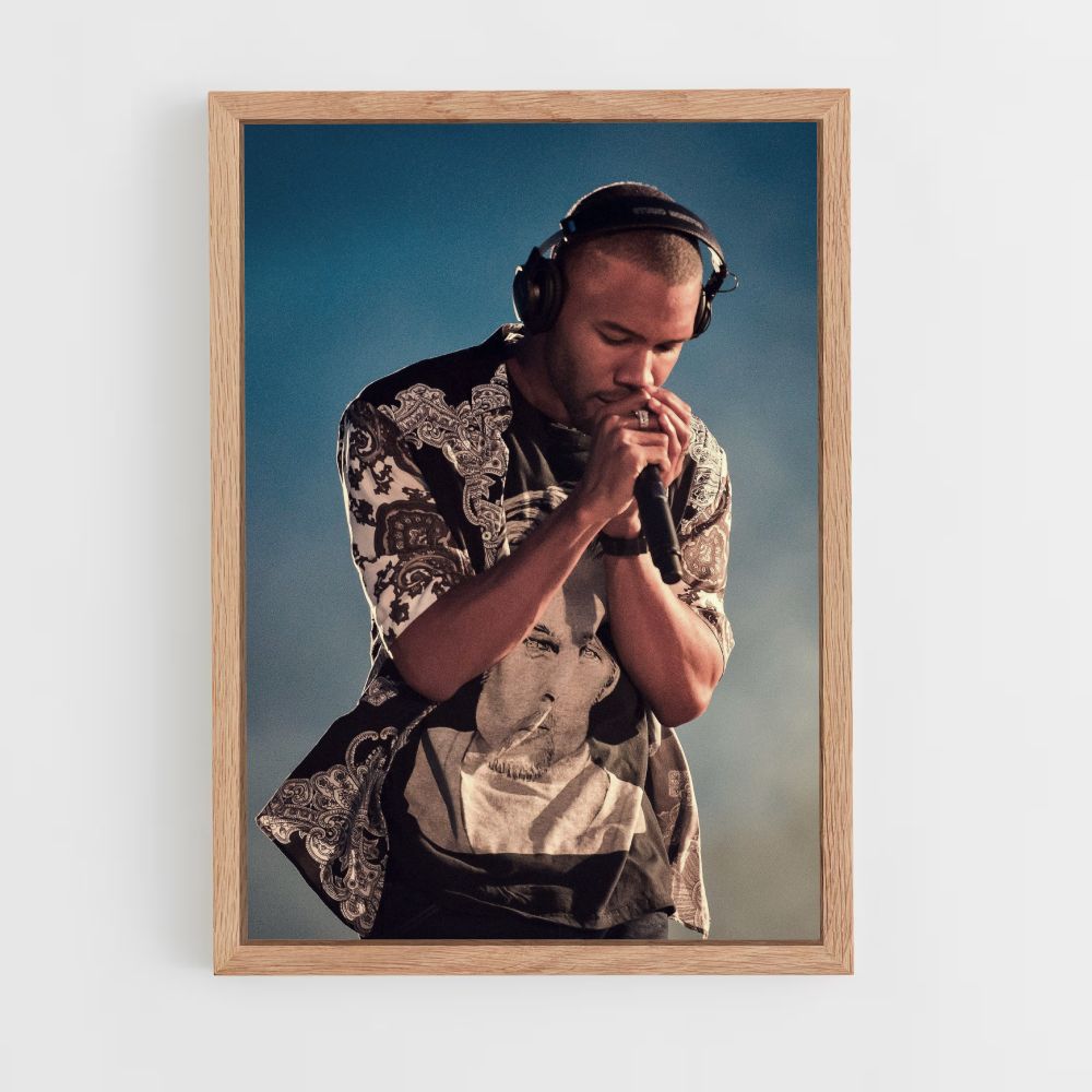 Frank Ocean Blue Poster