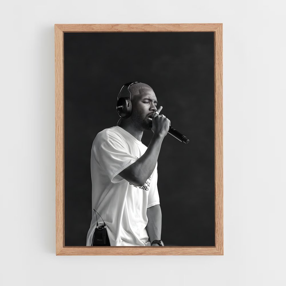 frank-ocean-2 cadre Bois clair