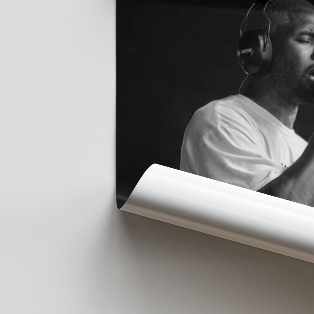 Frank Ocean Grey Poster