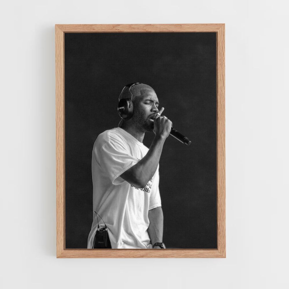 Frank Ocean Grey Poster