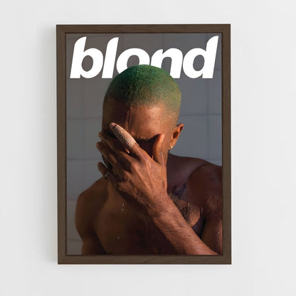 frank-ocean-4 cadre Bois foncé
