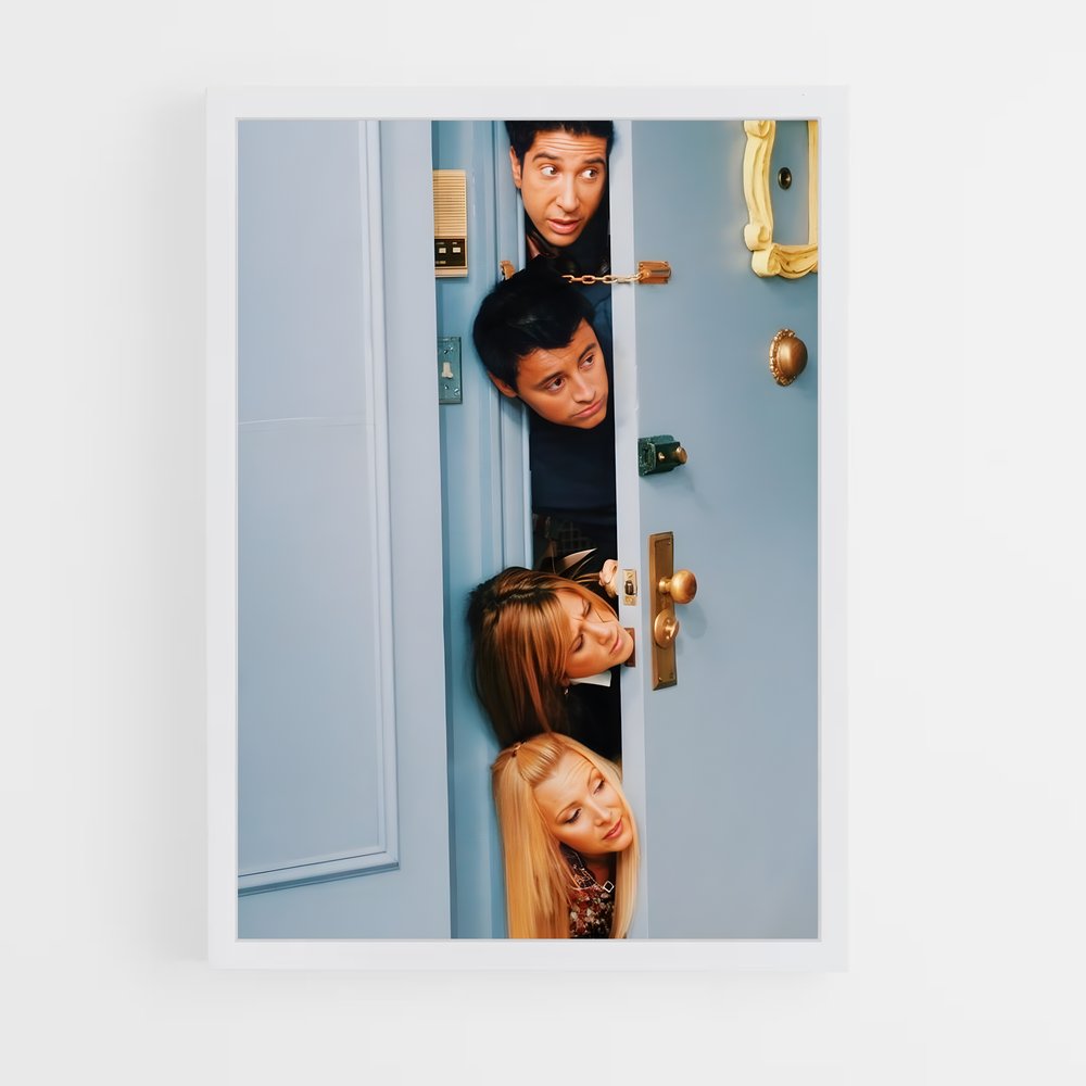 friends-10 cadre Blanc