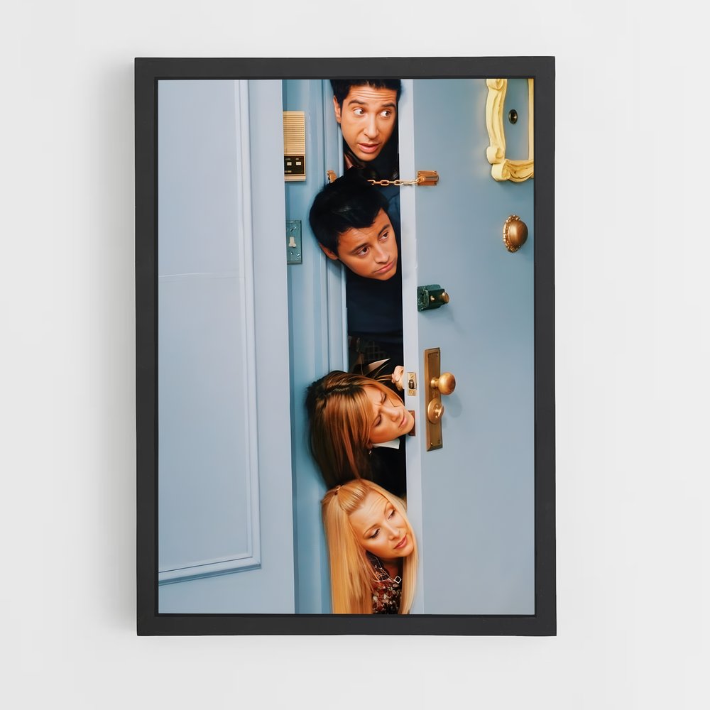 friends-10 cadre Noir