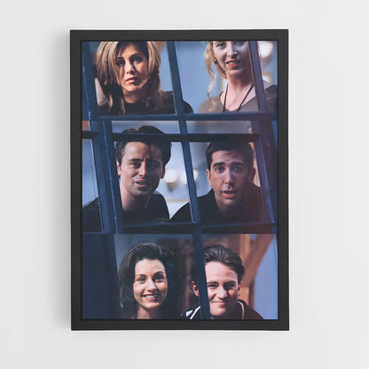 friends-11 cadre Noir
