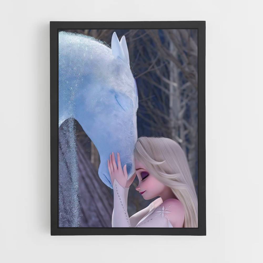 Ice Horse Poster