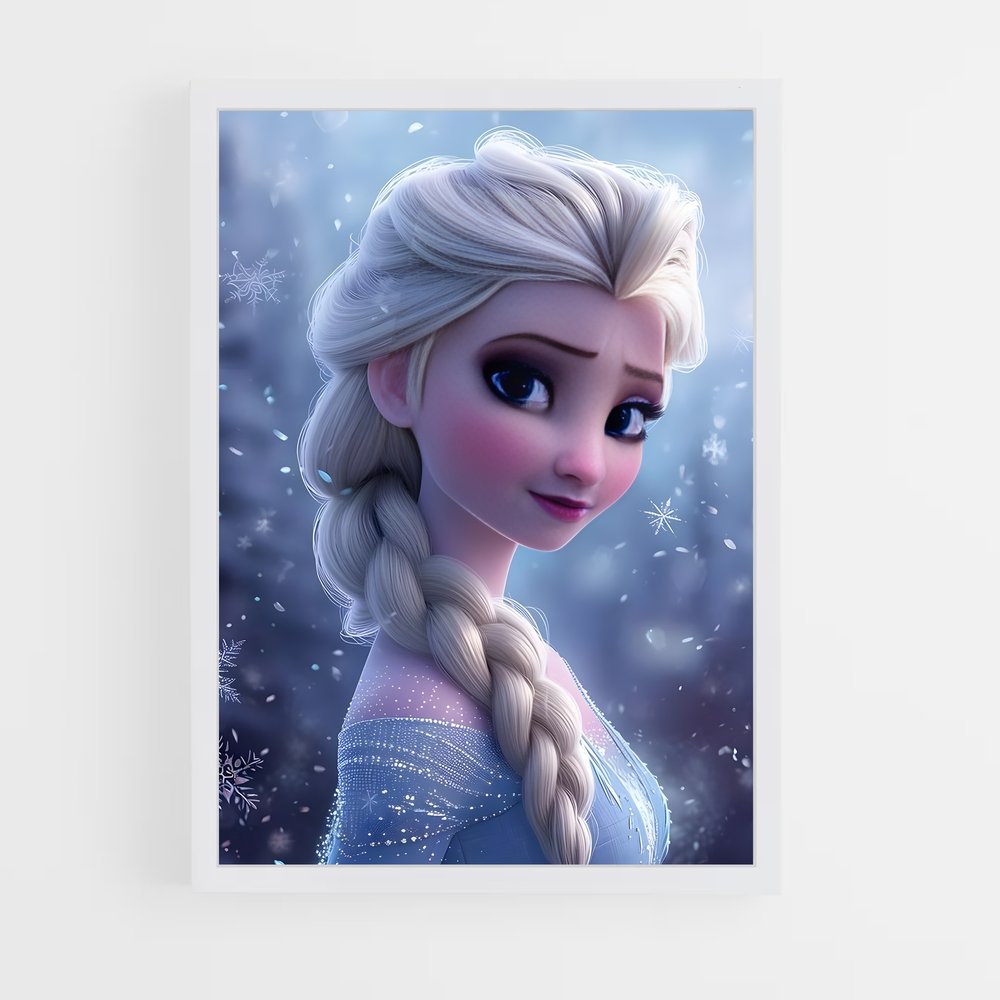 frozen-14 cadre Blanc