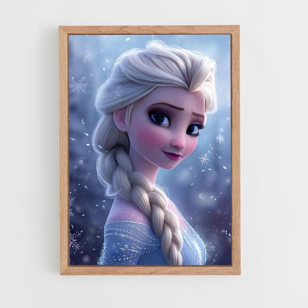 frozen-14 cadre Bois clair
