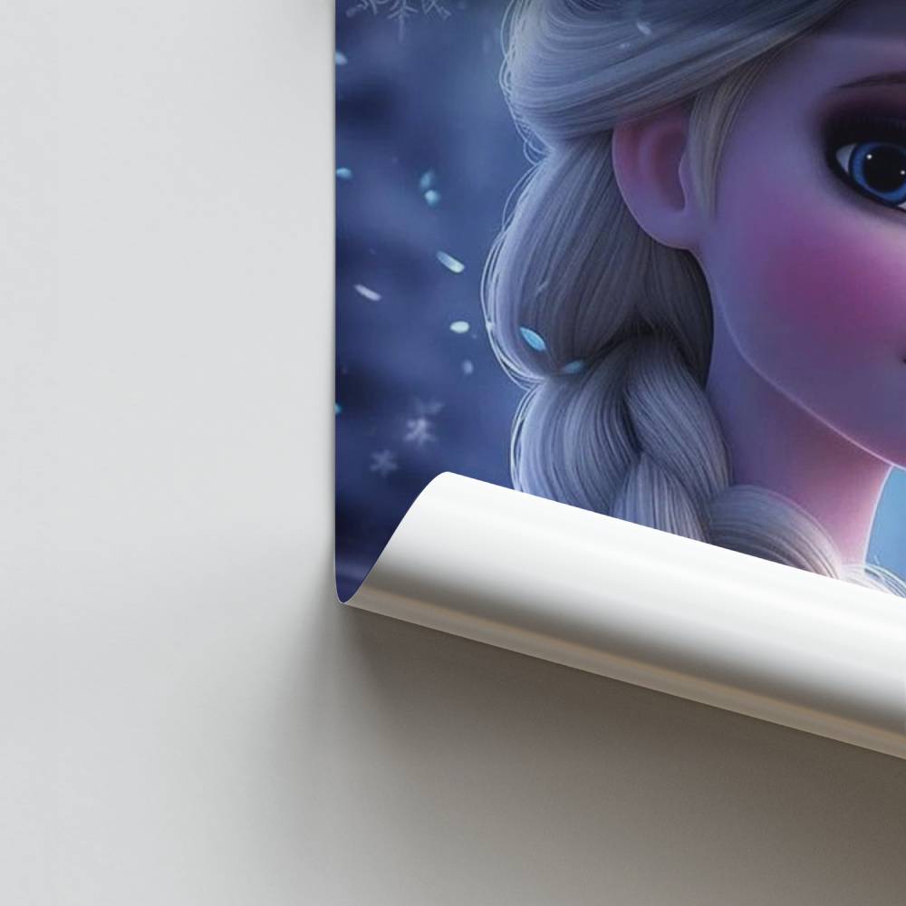 Posest Elsa Poster Elsa Braid | Aesthetic Posters