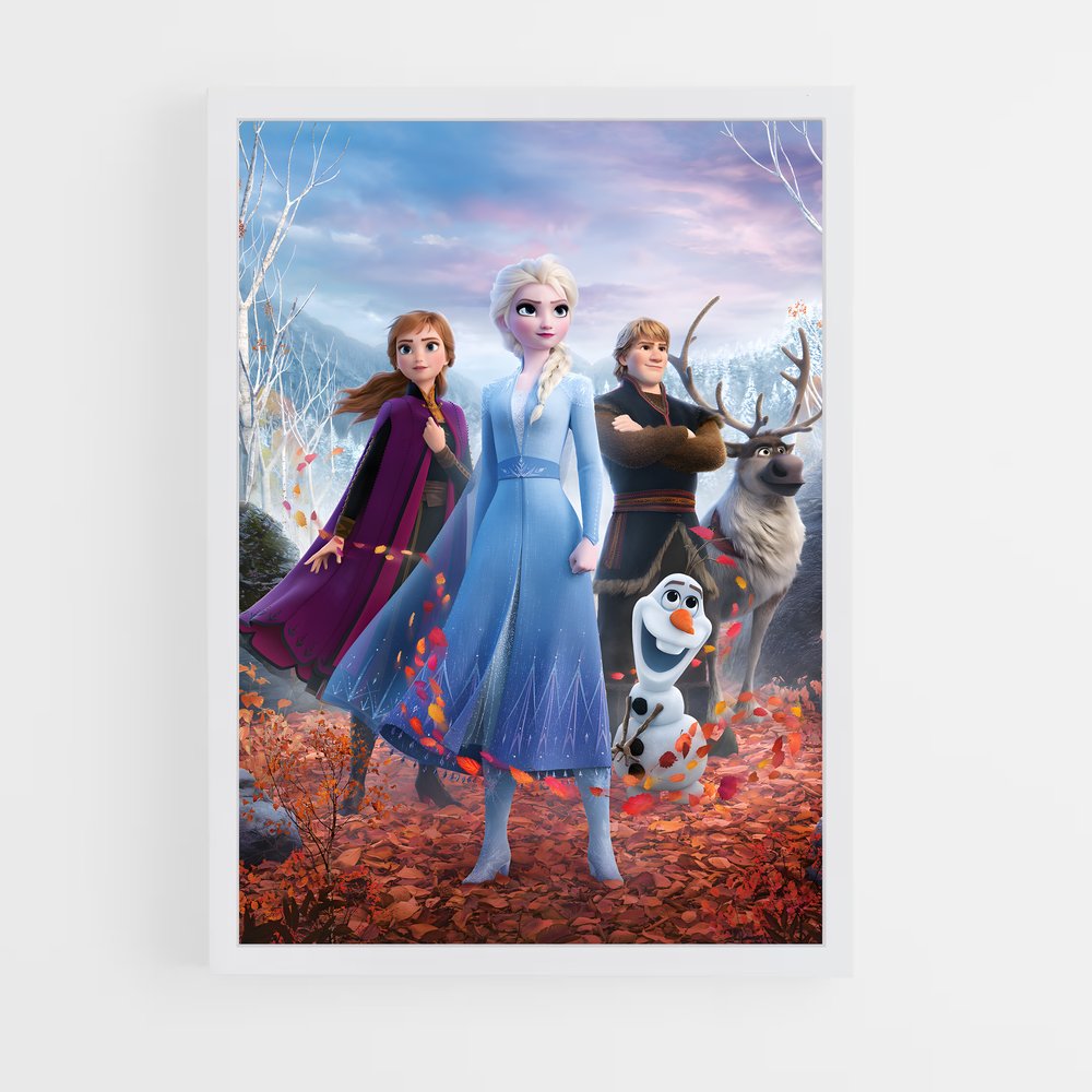 frozen-4 cadre Blanc