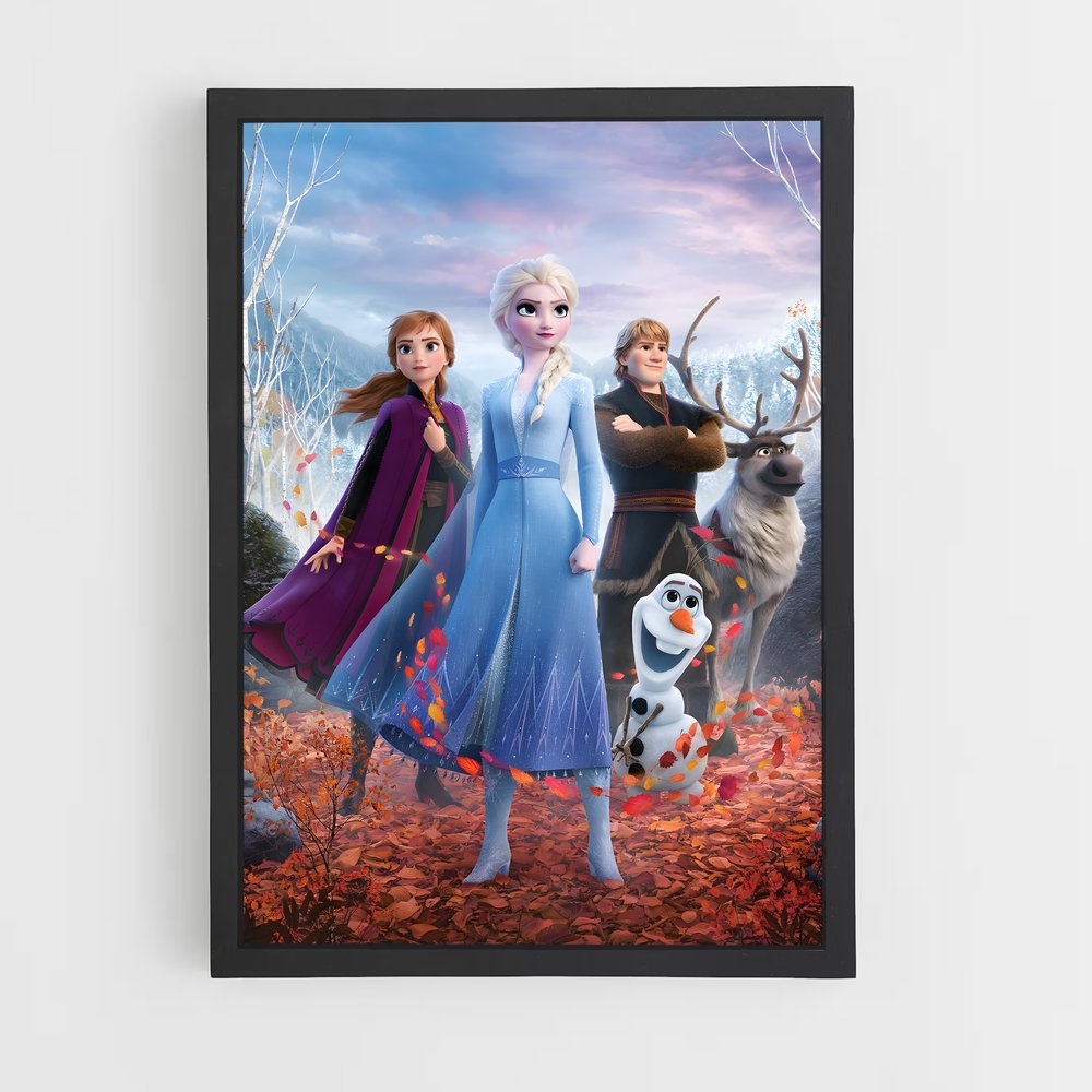 frozen-4 cadre Noir