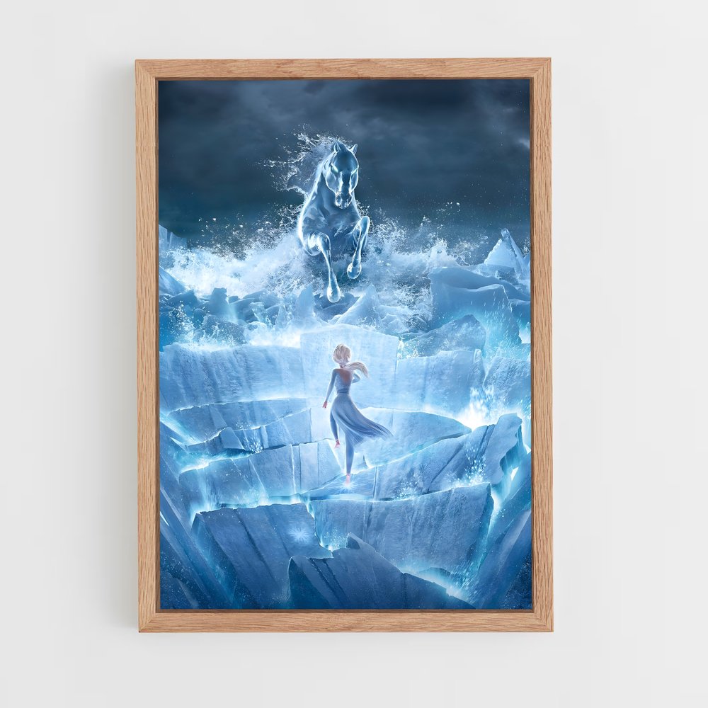 frozen-8 cadre Bois clair
