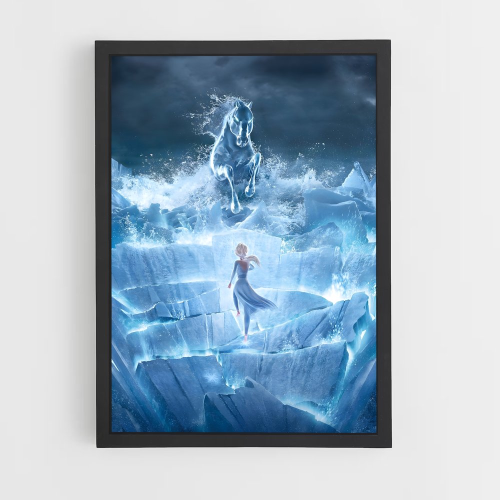 frozen-8 cadre Noir