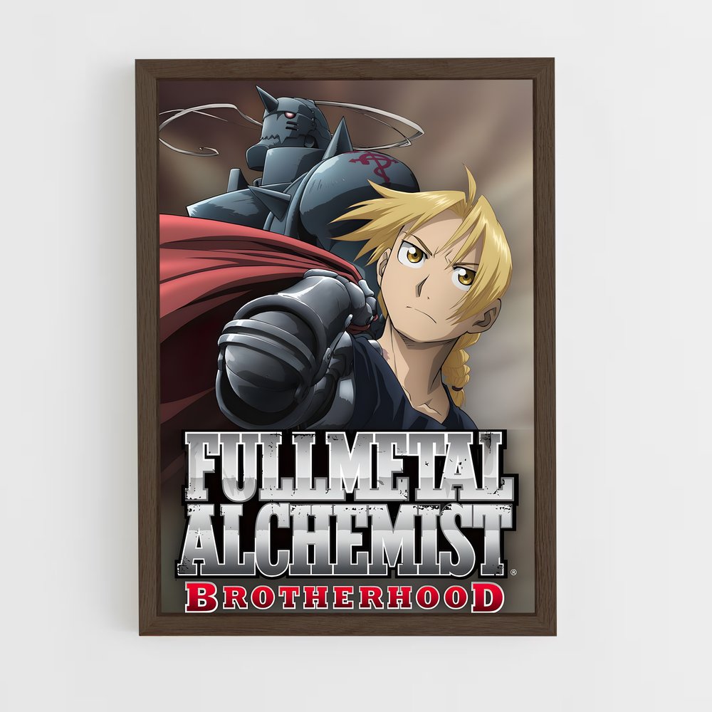 full-metal-alchemist-11 cadre Bois foncé